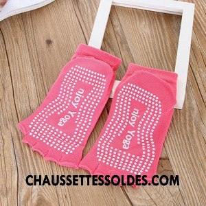 Chaussettes De Yoga Femme Dame Antidérapant Cinq Doigts Danse Mode Coton Bio Vert