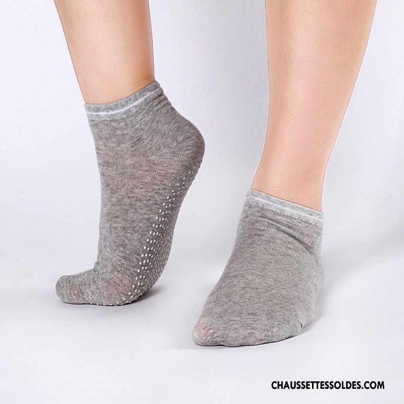 Chaussettes De Yoga Femme Dame Été Mouvement Coton Bio Bonbons Chaussette Basse Coupée Violet Foncé