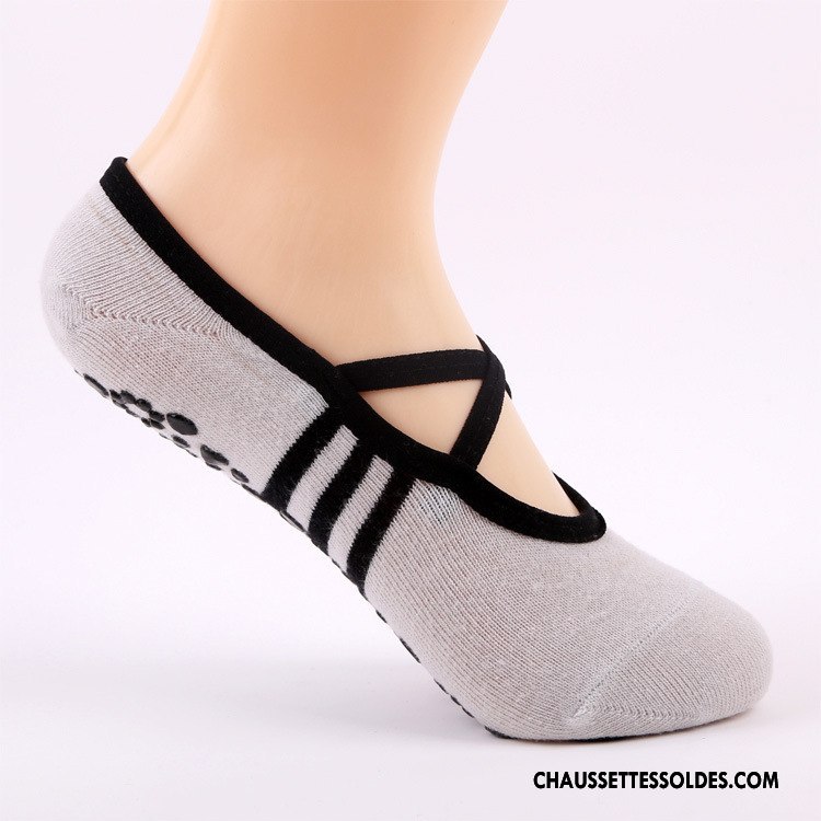 Chaussettes De Yoga Femme Dos Nu Le Nouveau Antidérapant Invisible Bout Rond Violet