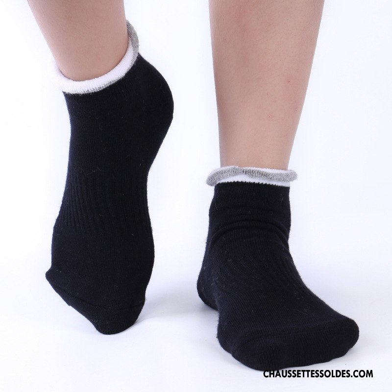 Chaussettes De Yoga Femme Europe Silicone Chaussette Basse Coupée Dame Haute Qualité Coton Bio Rose