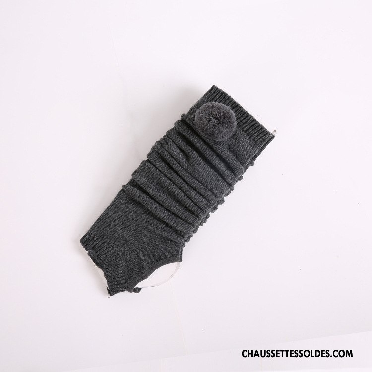 Chaussettes De Yoga Femme Hairball Renforcé Hiver Gris