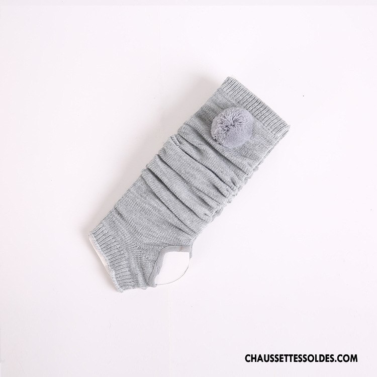 Chaussettes De Yoga Femme Hairball Renforcé Hiver Gris
