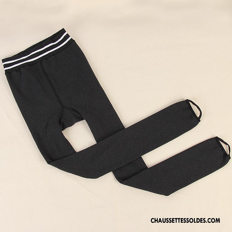 Chaussettes De Yoga Femme L'automne Chaussettes En Coton Beaucoup Hiver Fluide Doux Nouveau Gris