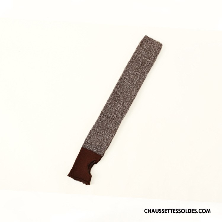 Chaussettes De Yoga Femme Long Stock Hiver L'automne Thermiques Fleurs Bordeaux
