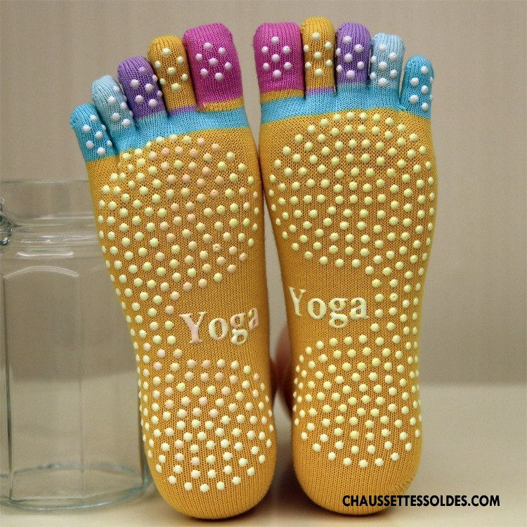 Chaussettes De Yoga Femme Légère Dos Nu Le Nouveau Été Or