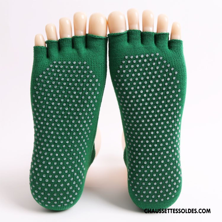 Chaussettes De Yoga Femme Mouvement Dos Nu Ouverture Du Pied Dame Antidérapant Aptitude Bordeaux
