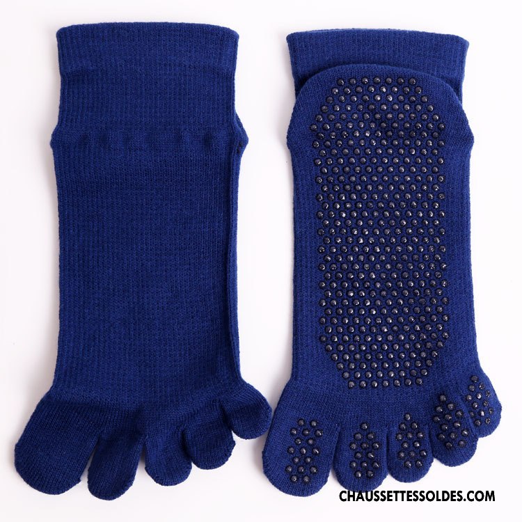 Chaussettes De Yoga Femme Mouvement Dos Nu Ouverture Du Pied Dame Antidérapant Aptitude Bordeaux