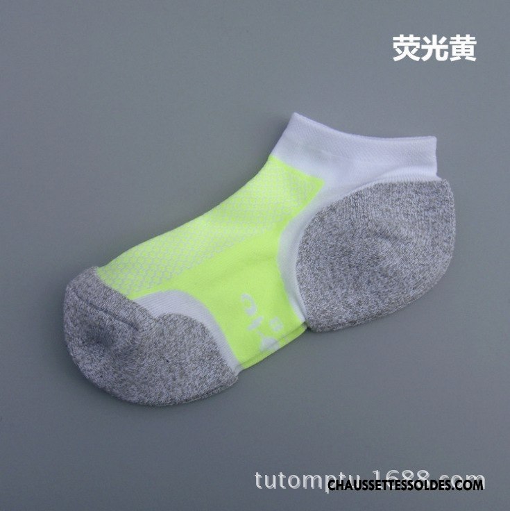 Chaussettes De Yoga Femme Running Terry Été De Plein Air Équitation Séchage Rapide Vert