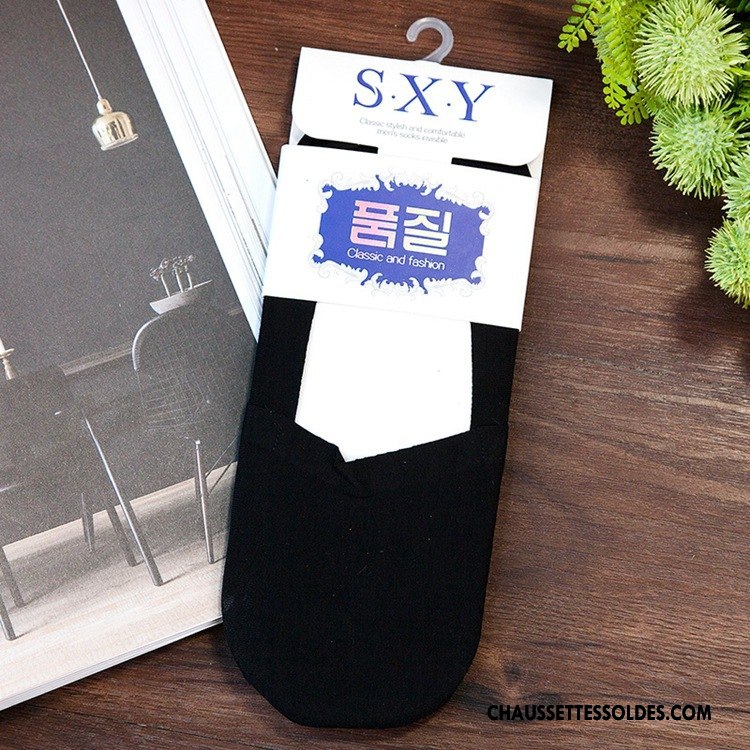 Chaussettes Invisibles Homme Anti-odeur Chaussette Basse Coupée Légère Mocassin Été Silicone Bleu Clair