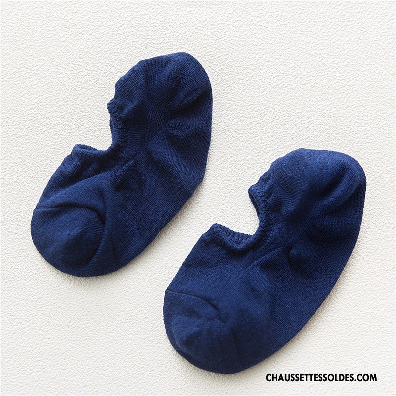 Chaussettes Invisibles Homme Antidérapant Printemps Silicone Lovers Basse Chaussette Basse Coupée Pure Vert Clair