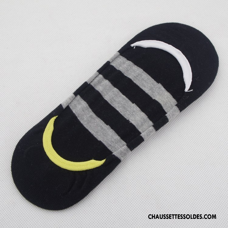 Chaussettes Invisibles Homme Chaussette Basse Coupée Coton Bio Ultra Été Mocassin Antidérapant Couleurs De Bonbons Gris Clair