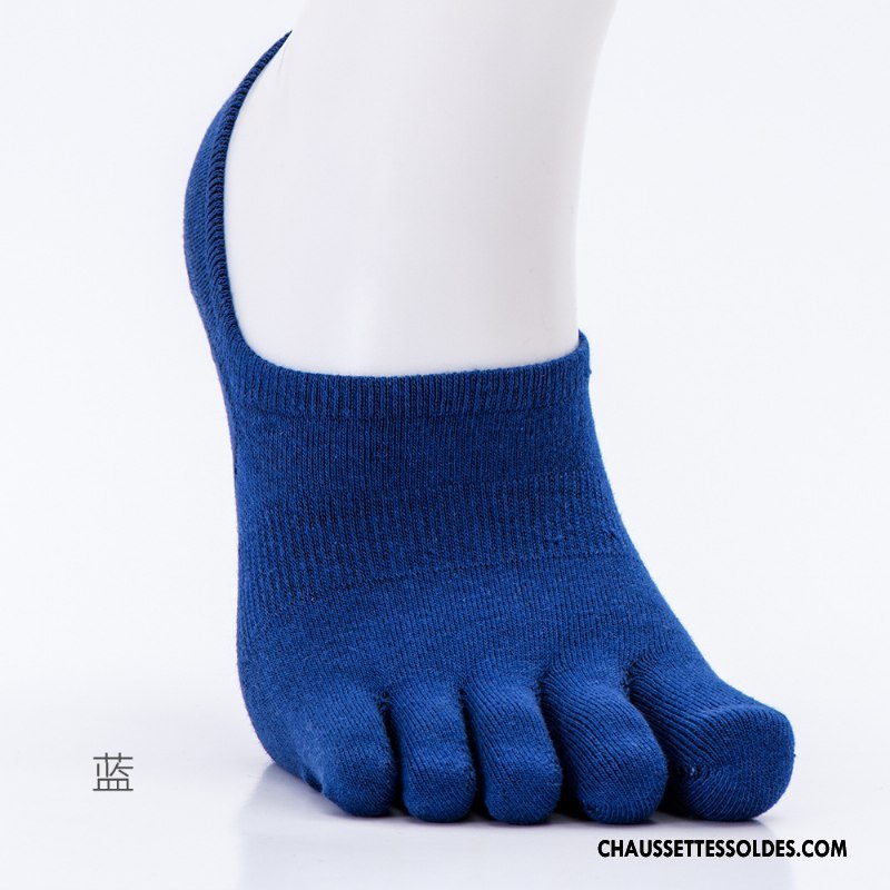 Chaussettes Invisibles Homme Chaussettes En Coton Anti-odeur Été Printemps Chaussette Basse Coupée Absorber La Sueur Pure Jaune
