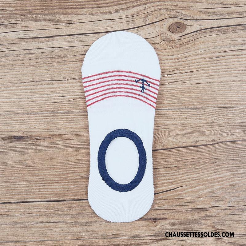 Chaussettes Invisibles Homme Coton Bio Chaussette Basse Coupée Le Nouveau Blanc