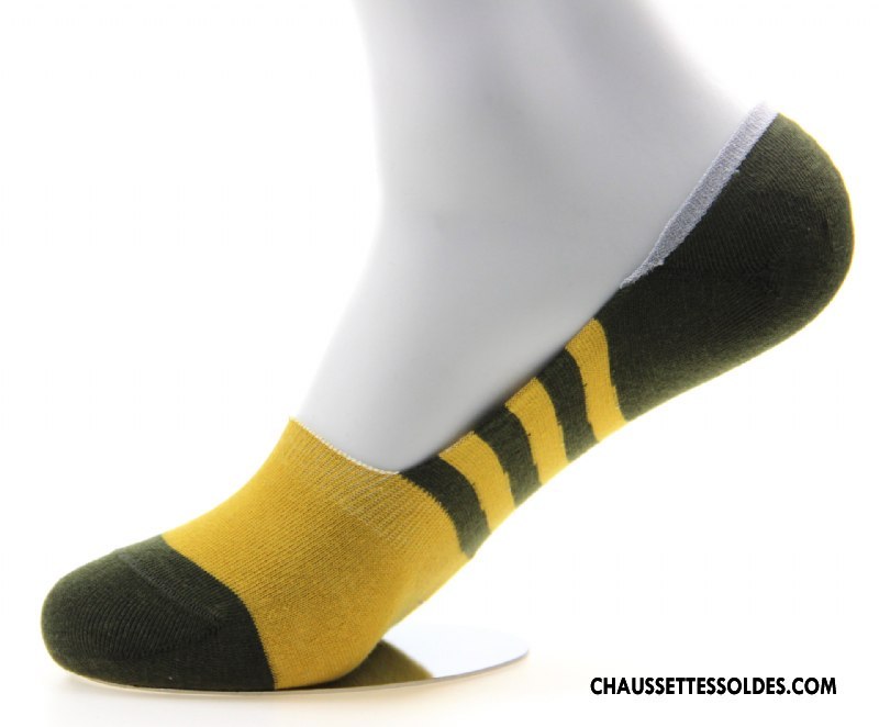 Chaussettes Invisibles Homme Coton Bio Le Nouveau Printemps Été Adulte Noir Clair