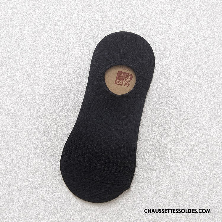 Chaussettes Invisibles Homme Tous Les Assortis 100% Coton Été Absorber La Sueur Chaussette Courte Anti-odeur Pure Bleu Clair