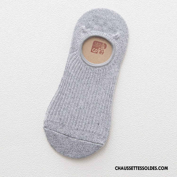 Chaussettes Invisibles Homme Tous Les Assortis 100% Coton Été Absorber La Sueur Chaussette Courte Anti-odeur Pure Bleu Clair