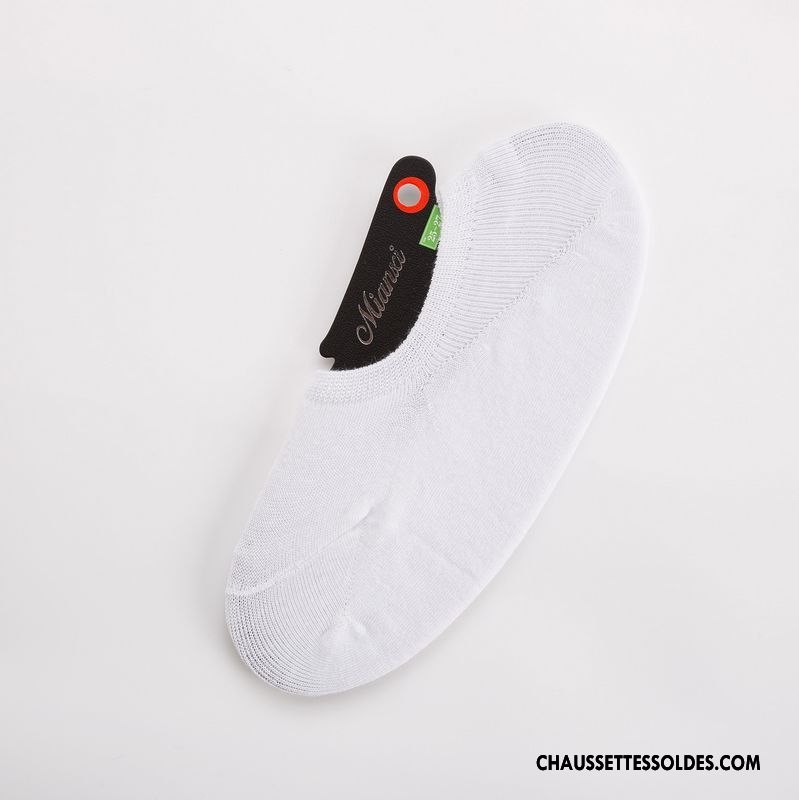 Chaussettes Invisibles Homme Été Le Nouveau Printemps Chaussette Basse Coupée 100% Coton Couleurs Mixtes Jaune