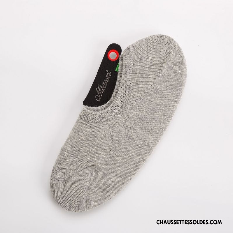 Chaussettes Invisibles Homme Été Le Nouveau Printemps Chaussette Basse Coupée 100% Coton Couleurs Mixtes Jaune