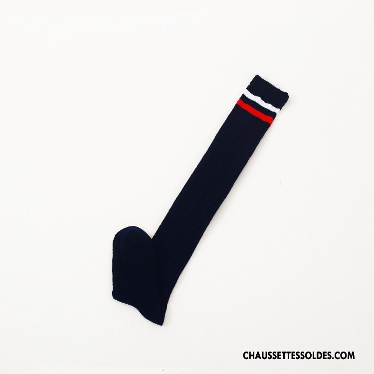 Chaussettes Longues Femme 100% Coton Antidérapant Fleurs