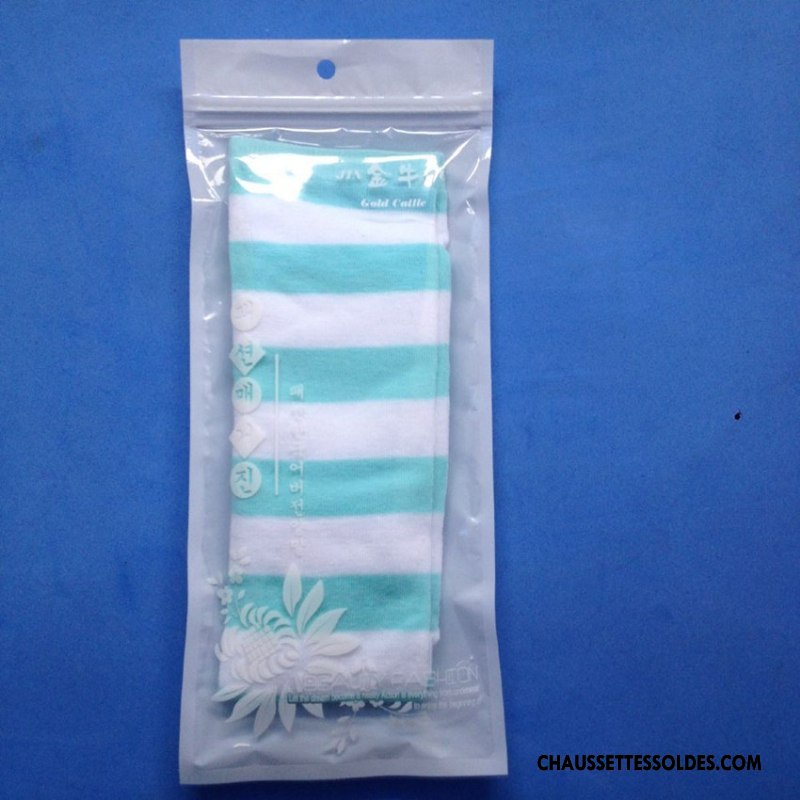 Chaussettes Longues Femme Chaussette Longue Tous Les Assortis Long Stock Haute Rayé Fille Coloré Rose