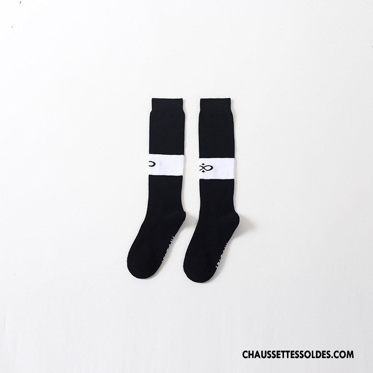 Chaussettes Longues Femme Hiver Petit Europe Chaussettes En Coton L'automne Mode Jaune
