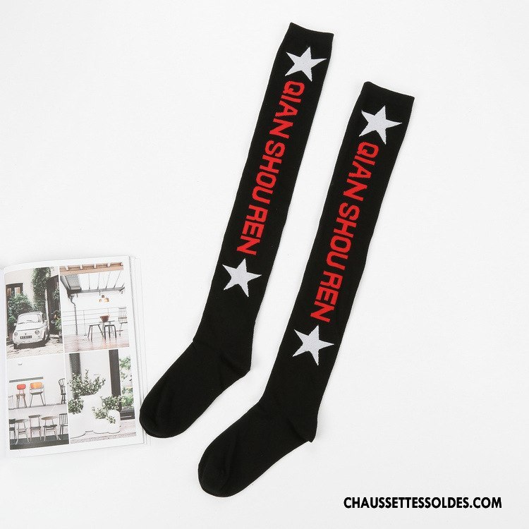 Chaussettes Longues Femme L'automne Long Stock Nouvelles Arrivées Gros Hiver 100% Coton Bleu Rouge