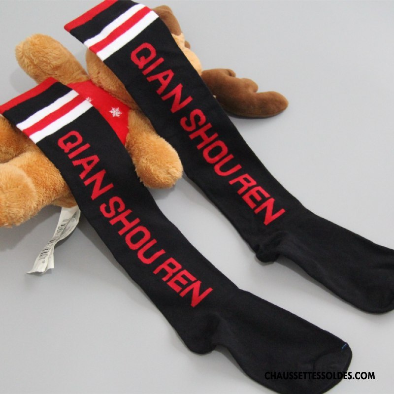 Chaussettes Longues Femme L'automne Long Stock Nouvelles Arrivées Gros Hiver 100% Coton Bleu Rouge
