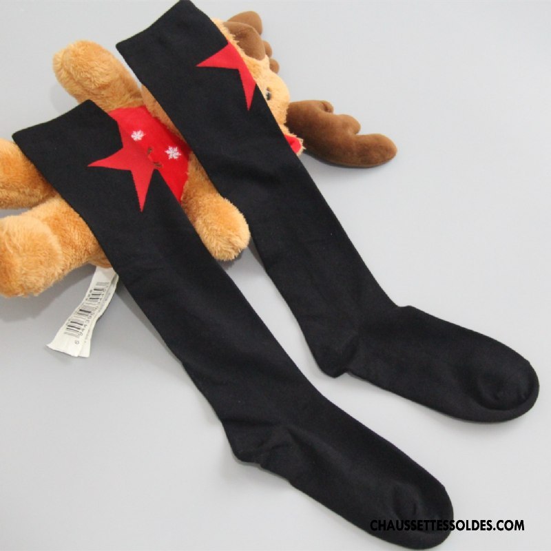 Chaussettes Longues Femme L'automne Long Stock Nouvelles Arrivées Gros Hiver 100% Coton Bleu Rouge