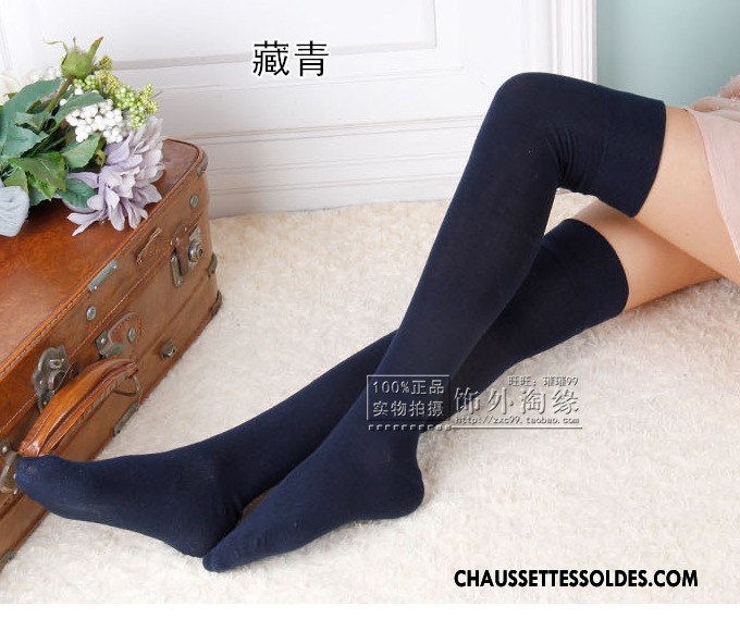 Chaussettes Longues Femme Mince Coton Bio L'automne Printemps Chaussette De Noël Long Stock Bordeaux Noir