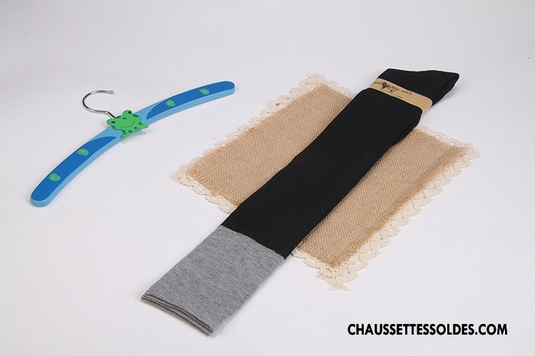 Chaussettes Longues Femme Mode Haute Dame Tous Les Assortis Mince Matelassé Couleurs Mixtes Violet