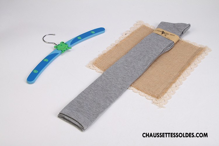 Chaussettes Longues Femme Mode Haute Dame Tous Les Assortis Mince Matelassé Couleurs Mixtes Violet