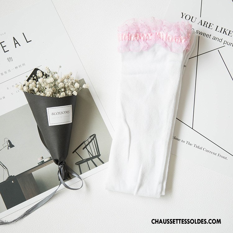 Chaussettes Longues Femme Nouvelles Arrivées Long Stock Printemps 100% Coton L'automne Gros Noir