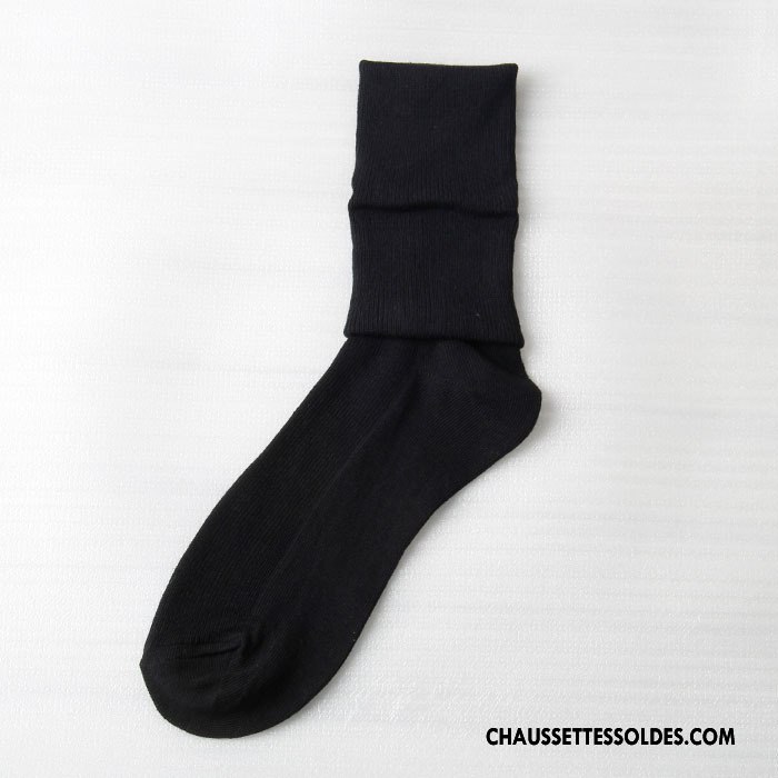 Chaussettes Longues Femme À La Mode Matelassé Rose Pure