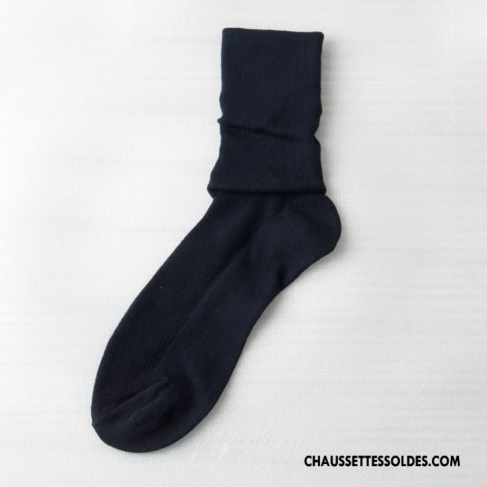 Chaussettes Longues Femme À La Mode Matelassé Rose Pure