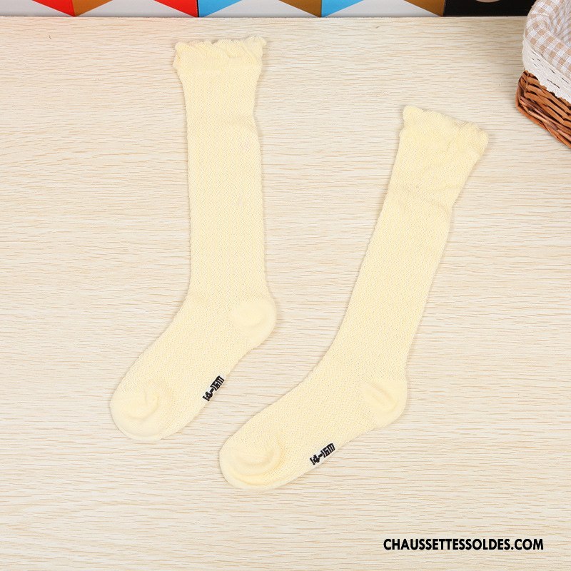 Chaussettes Longues Fille Bébé Milieu Engrener Femme Long Stock Été Bleu Clair
