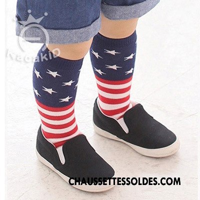 Chaussettes Longues Fille Charmant Bébé Milieu Dimensionnel Long Stock Enfant Gris