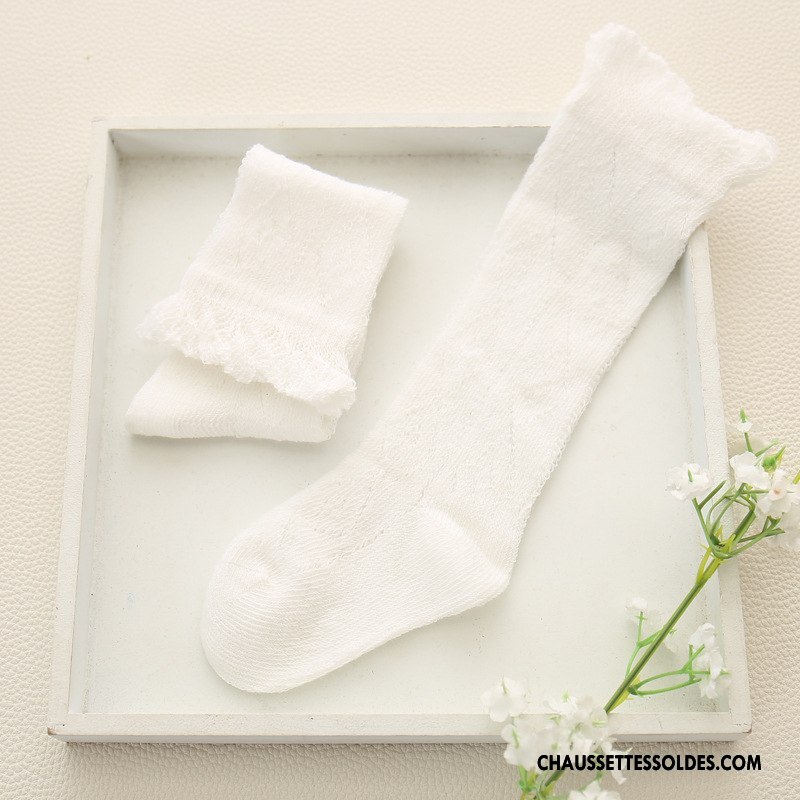 Chaussettes Longues Fille Clearance À Vendre Bébé Été Enfant Légère Engrener Violet