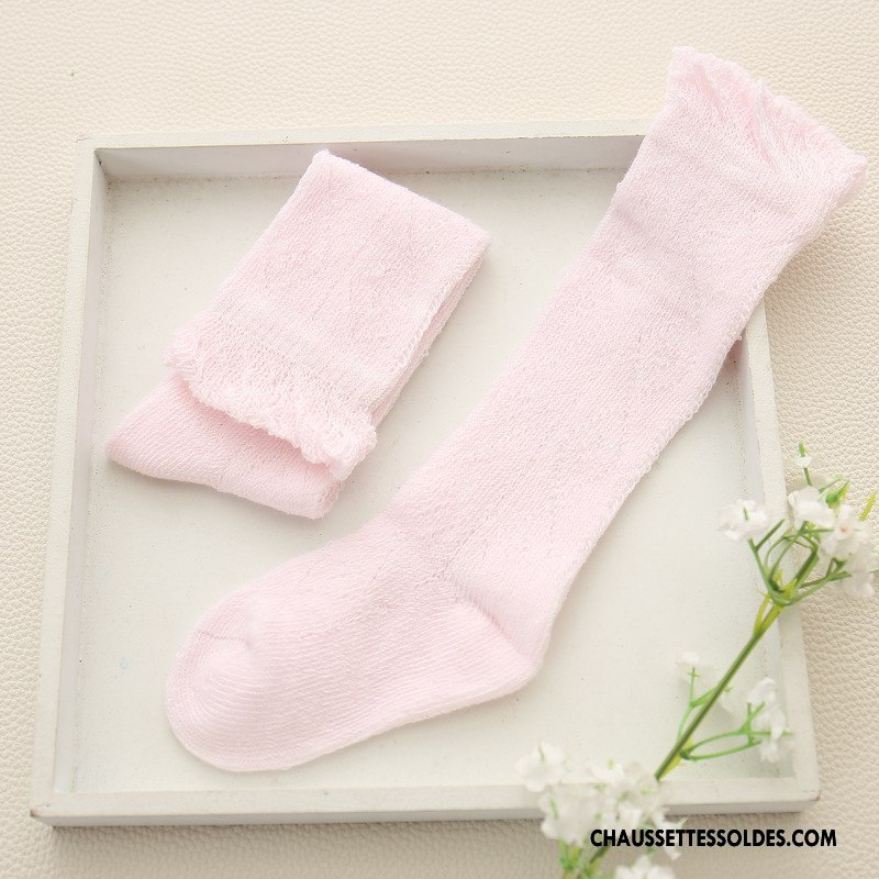 Chaussettes Longues Fille Clearance À Vendre Bébé Été Enfant Légère Engrener Violet