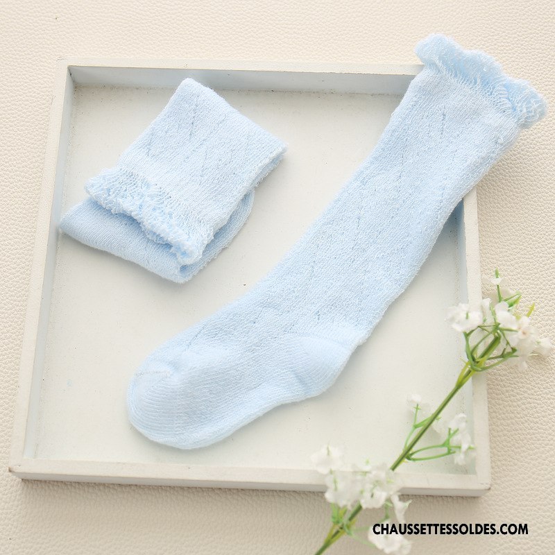 Chaussettes Longues Fille Clearance À Vendre Bébé Été Enfant Légère Engrener Violet