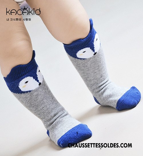 Chaussettes Longues Fille Dimensionnel Charmant Renard Le Nouveau Homme Milieu Couleur De Contraste