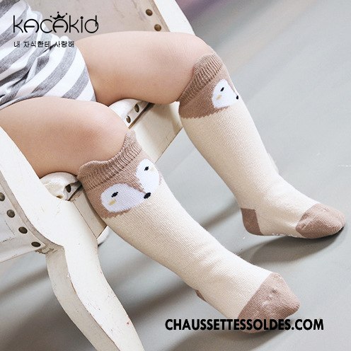 Chaussettes Longues Fille Dimensionnel Charmant Renard Le Nouveau Homme Milieu Couleur De Contraste