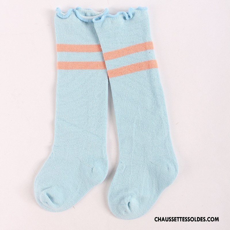Chaussettes Longues Fille Enfant Bébé Le Nouveau Long Stock L'automne Hiver Gris