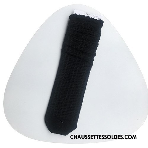 Chaussettes Longues Fille Enfant Femme 100% Coton Légère Printemps Été Pure Vert