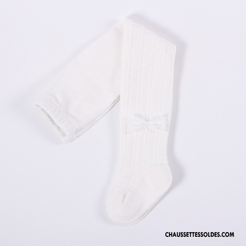 Chaussettes Longues Fille Enfant Guêtres 100% Coton Collant Panty Matelassé Dessin Animé Pure Marron / Brun