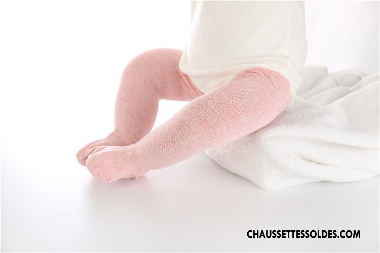 Chaussettes Longues Fille Enfant Long Stock L'automne Bébé Homme Chaussettes En Coton Pure Blanc