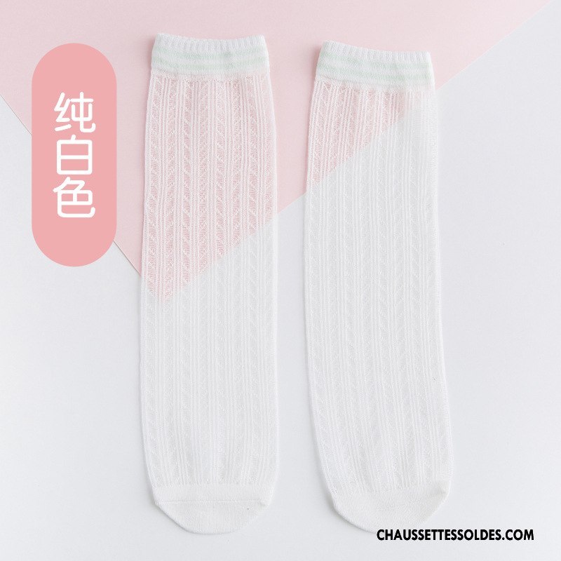 Chaussettes Longues Fille Gros Bébé Le Nouveau Engrener Enfant Bouche Libre Vert