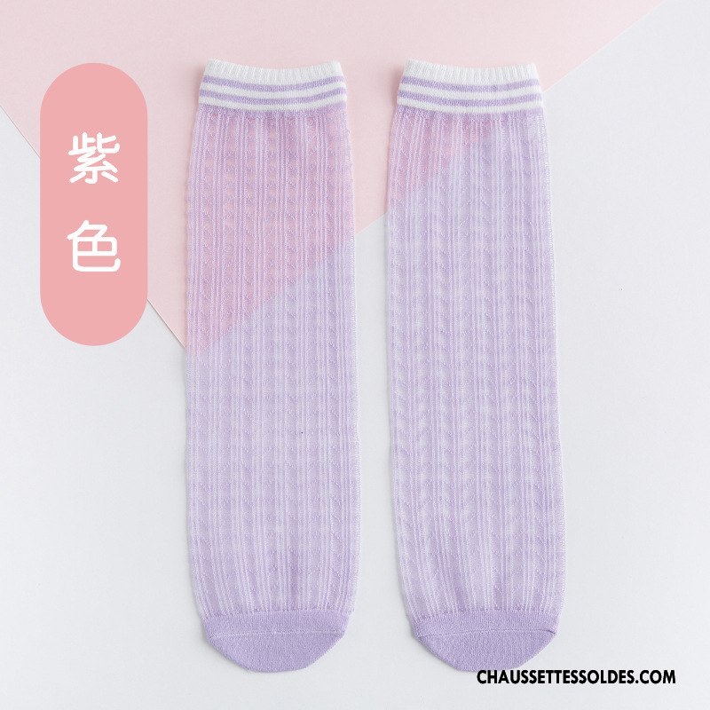 Chaussettes Longues Fille Gros Bébé Le Nouveau Engrener Enfant Bouche Libre Vert