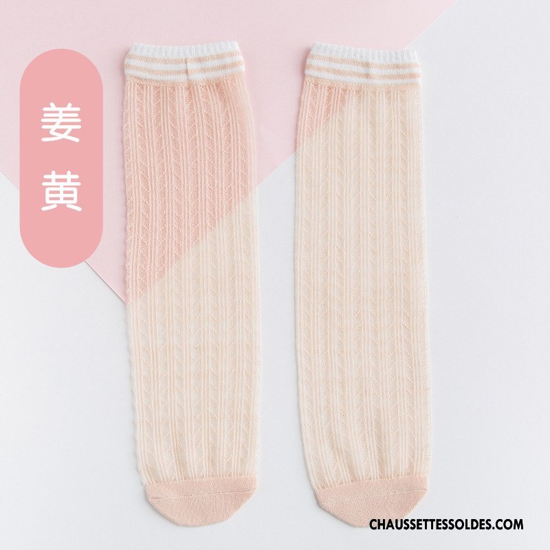 Chaussettes Longues Fille Gros Bébé Le Nouveau Engrener Enfant Bouche Libre Vert