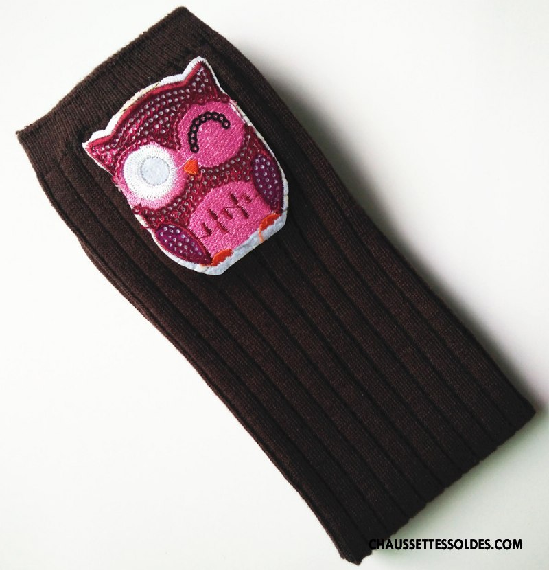 Chaussettes Longues Fille Haute Matelassé 100% Coton Enfant Le Nouveau Femme Gris
