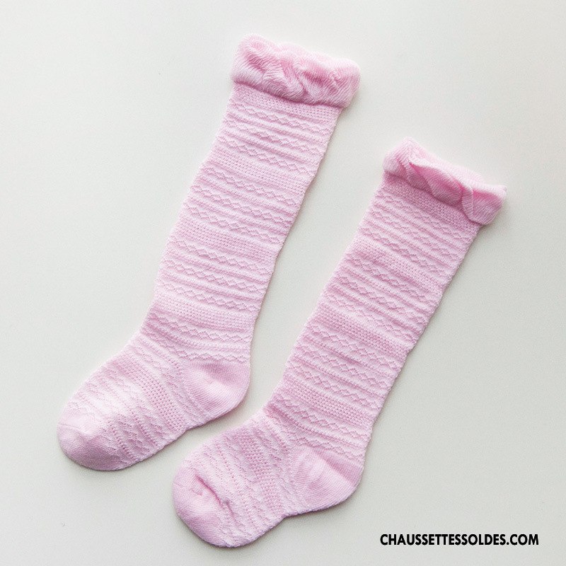 Chaussettes Longues Fille Légère Enfant Le Nouveau Coton Bio Long Stock 100% Coton Bleu